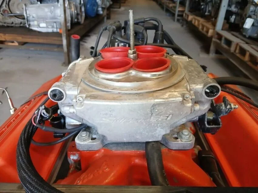 5.7L 4-Bolt Main Chevy 350 Engine Assembly with Performance Mods 92k Miles - Image 5