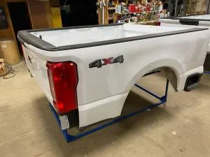 2023-C Ford F-250/F-350 Super Duty White 6.9 ft Short Bed Truck Bed