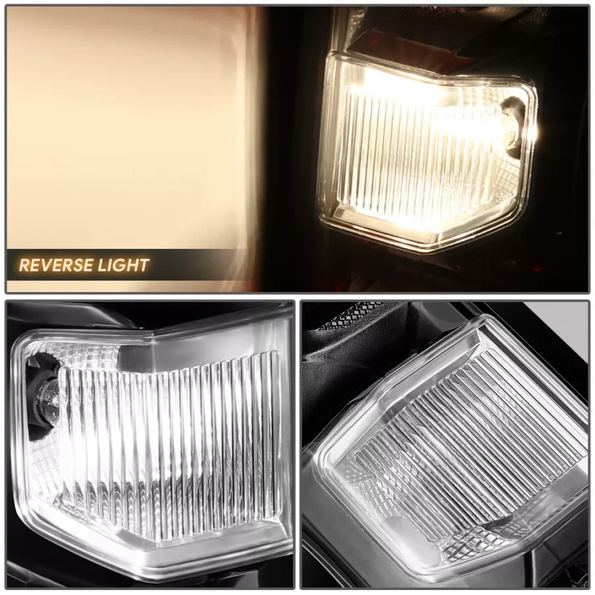 19-24 Chevrolet Silverado 1500 / 20-24 Silverado 2500HD/3500HD PRO-Series LED Tail Lights Red Smoke - Image 8