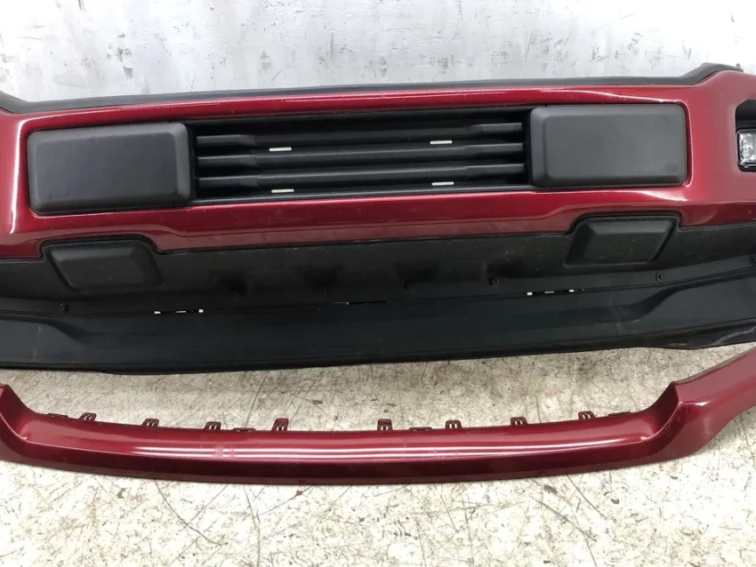 2018-2020 Ford F-150 OEM Front Bumper Assembly with Fog Lamps (Ruby Red) – USED - Image 4